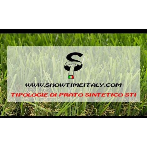 Finto Prato Verde Anti-UV Atossico e Drenante per Giardino e Cortile Outsunny Tappeto Erboso Sintetico 4x1m Erba 30mm 
