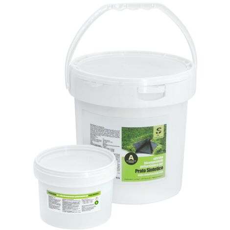 Colla Poliuretanica Bicomponente per Prato Sintetico parquet legno conf. 5 kg STI