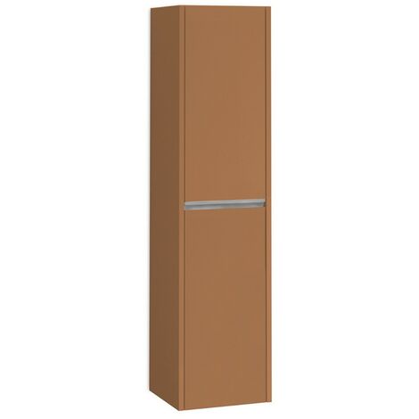 Columna Baño Suspendida 1 Puerta 140 x 34,9 x 32,2cm Sunset Mate Tirador Cromo (1/4)