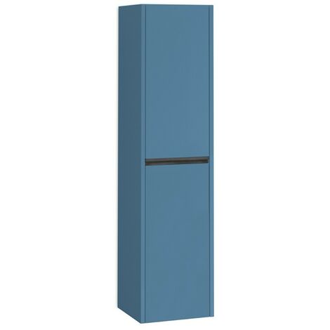 Columna Baño Suspendida 1 Puerta  140 x 34,9 x 32,2cm Island Mate Tirador Negro