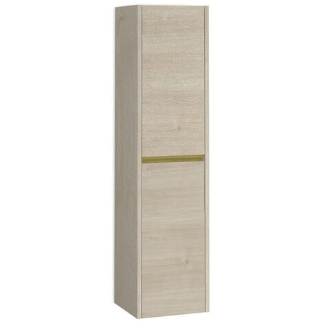 Columna Baño Suspendida 1 Puerta  140 x 34,9 x 32,2cm Alpine Tirador Oro (1/5)
