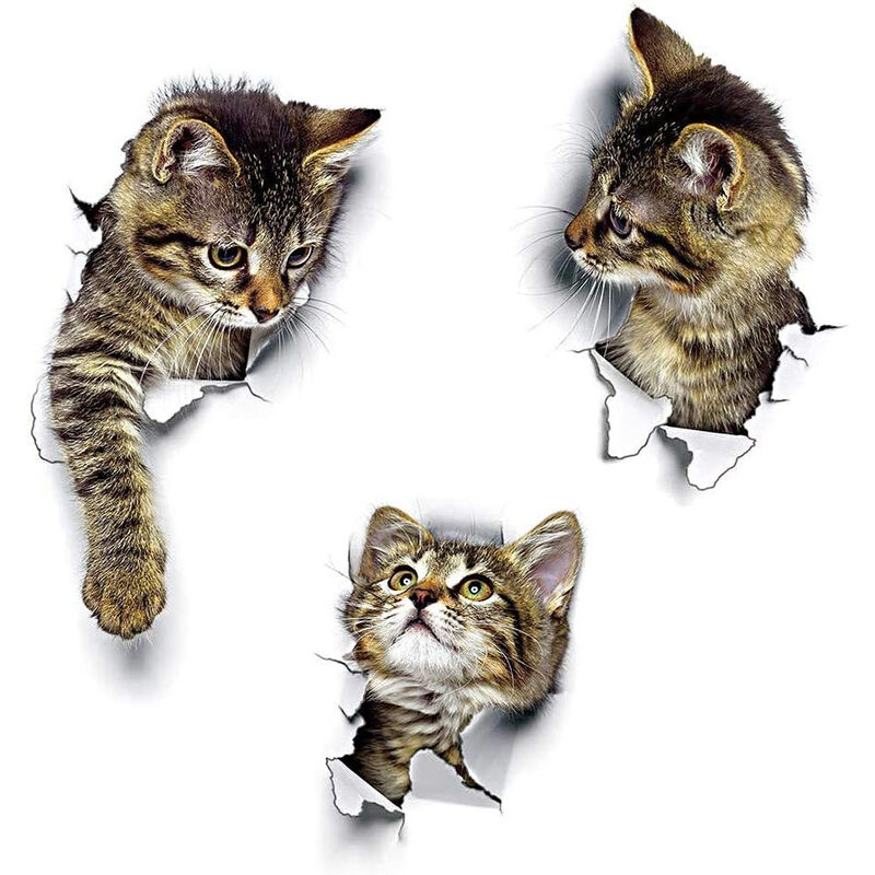 Wandtattoo Katze auf Ast - viele Wandsticker für Katzenliebhaber