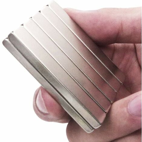 Wukong 50 Stück Neodym Magnete Selbstklebend Stark, 10×1mm