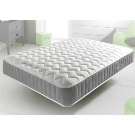 New Design Memory Foam Topped Sprung Mattress - 8 (20cm) Depth - 6ft