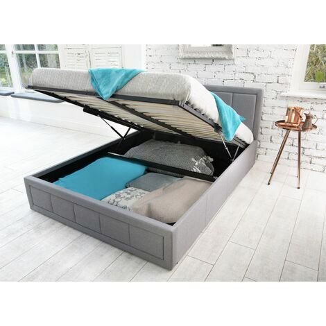 Plush Black - No Mattress 4ft