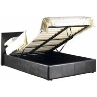 Black - 4ft Spring Memory Foam Mattress