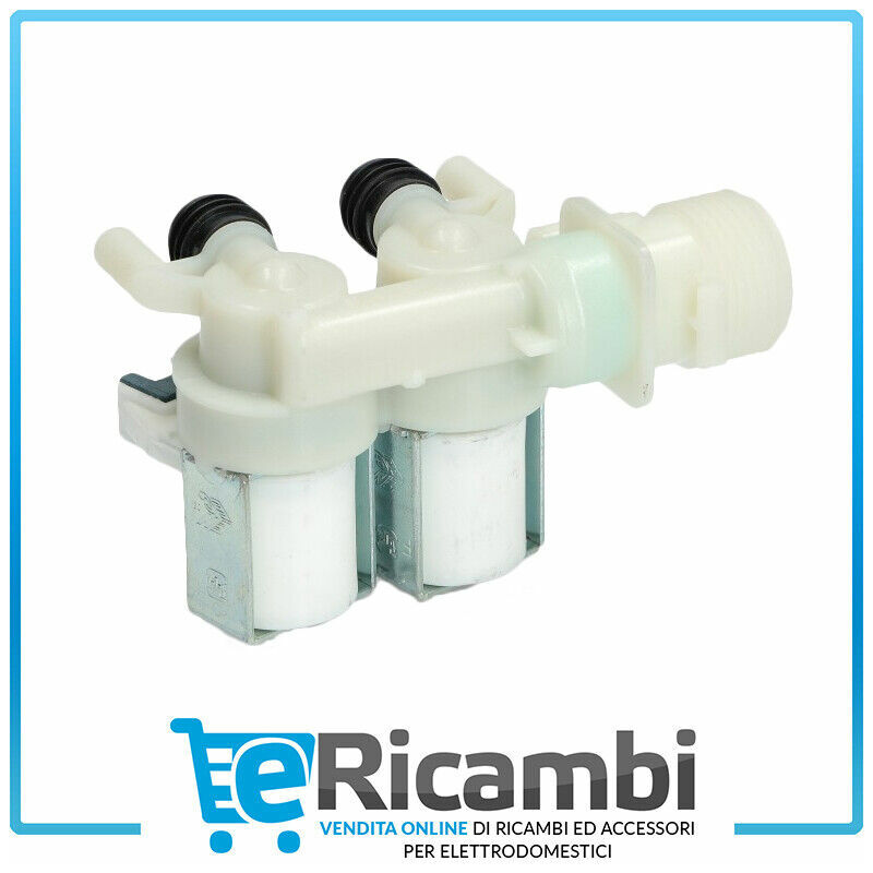 Elettrovalvola Lavatrice Ariston Indesit carico acqua 2 vie 180° | Acquisti Online su