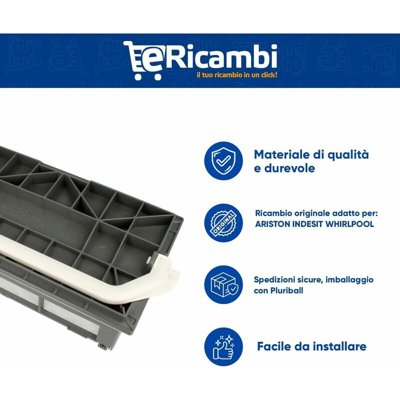 Filtro Lanuggine Filacci per Asciugatrice Ariston Indesit C00526665