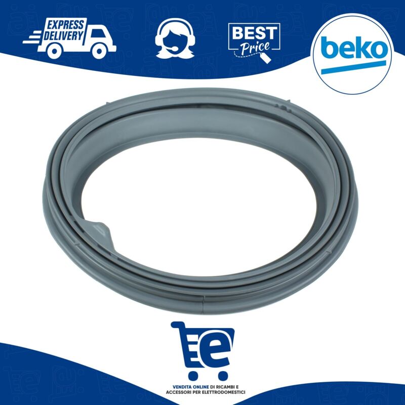 Guarnizione Porta Lavatrice Originale BEKO WTB1041R2A WTB1041R4A - Foto 5
