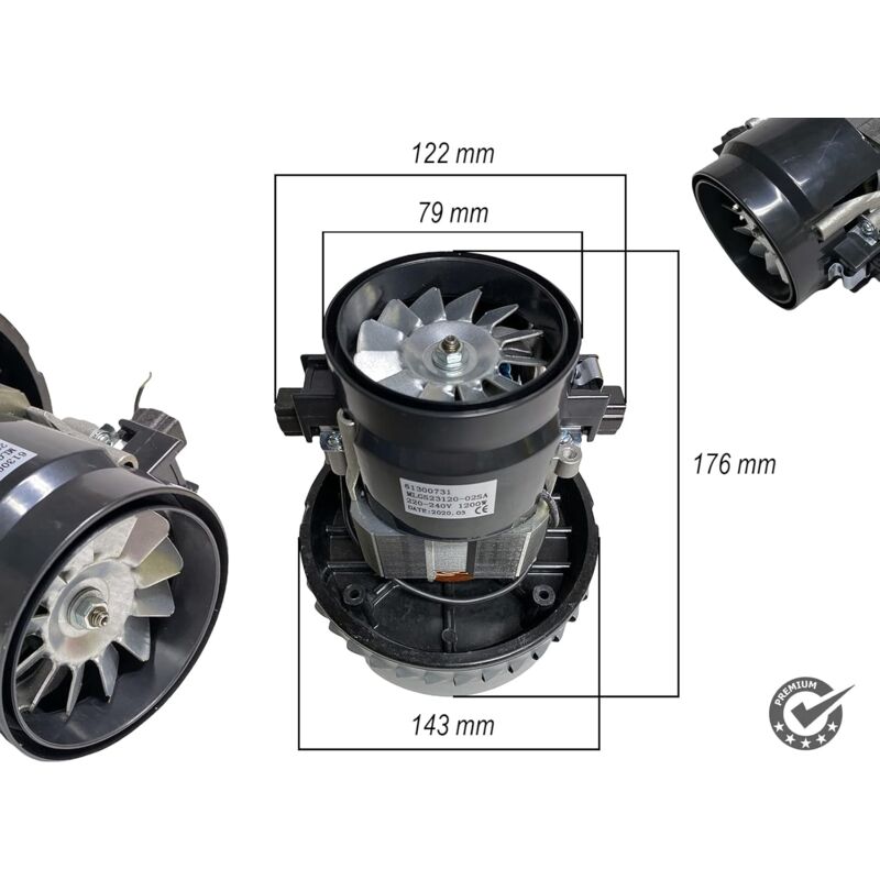 CORPO MOTORE CICLONE ORIGINALE DYSON CON DYSPLAY LCD PER V11 970142