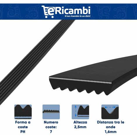 Electrolux 1361007006 Cinghia Di Trasmissione Per Asciugatrice For Sale - Foto 2