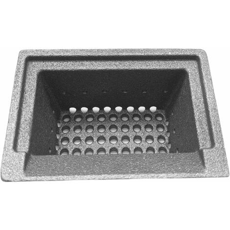 Braciere In Ghisa Per Stufa A Pellet KARMEK ONE - Ricambio Resistente 6mm, Altezza 66mm, Compatibile Con Vari Modelli