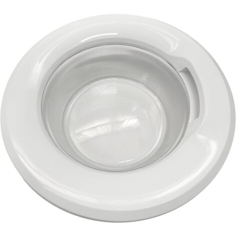 eRicambi® Oblo Porta Sportello Completo Tipo 4-7 Serie Elettronica Compatibile con Lavatrice SanGiorgio ITWash, Diametro 420 (mm) Modelli: EU750AD F612BL G510 S5510I SES610L
