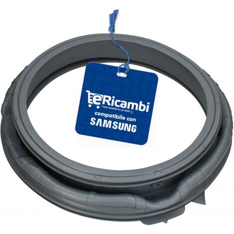 Guarnizione Soffietto Oblò per Lavatrice Samsung, Dimensioni Ø400 (mm) H. 60 (mm) - Per Modelli WW11BGA046AEEF - WW70T4020EE1FH