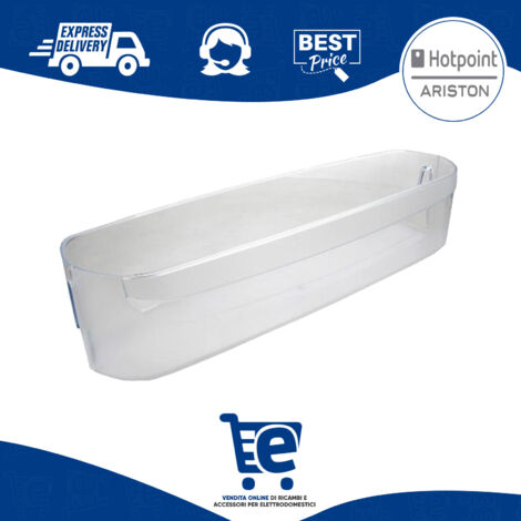 Indesit Pannello Frontale In Plastica Per Cassetto Congelatore – Ricambio Originale, Modelli BAAN134, Misure 430x155 Mm, C00283747 - 2
