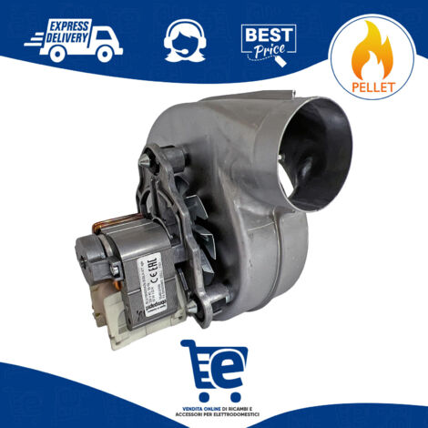 ESTRATTORE ASPIRATORE FUMI EBM R2E150-AN91-13 Con Encoder 32W Stufa Pellet EUR 125,00 - IT - Foto 8