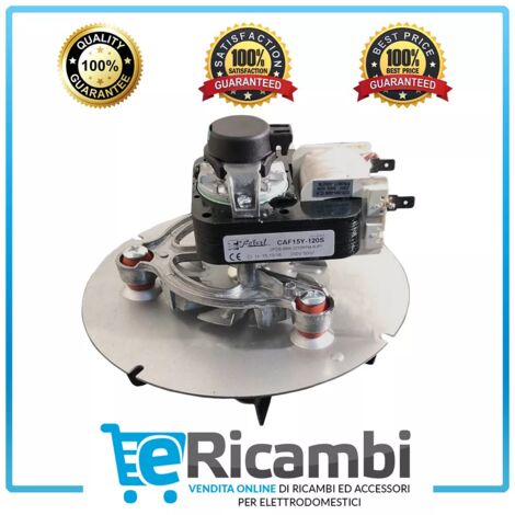 Estrattore Fumi Stufa Pellet Caldaie Ventilatore Universale 48W TRIAL + ENCODER