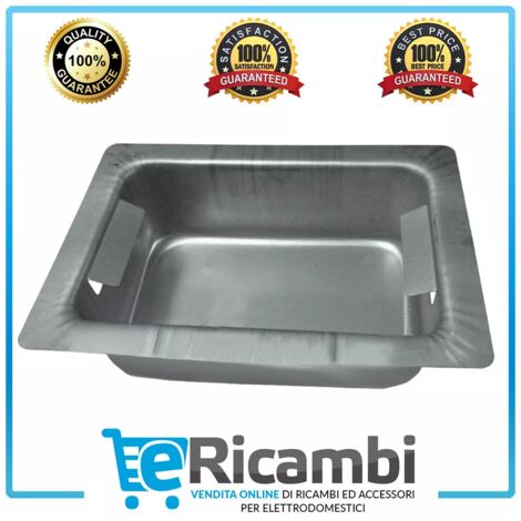 Cassetto Vaschetta Portacenere Stufa Pellet Cenere Camino 30x20,5x7cm 14810051