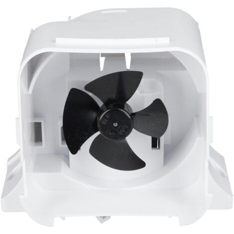 Assieme Motoventilatore Ventola Completa per Frigorifero, Compatibile con Ignis Whirlpool Hotpoint, Switch Interruttore, Ventola da Ã˜ 60 (mm)