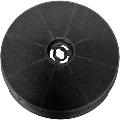 Filtro ai Carboni Attivi per Cappa Aspirante, Compatibile con Tecnowind Smeg Aeg Ariston Zanussi Pelgrim, Dimensioni: Ã˜190x36mm FKS151 Type H - 180