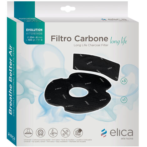 FILTRO CAPPA MOD.EVOLUTION ELICA
