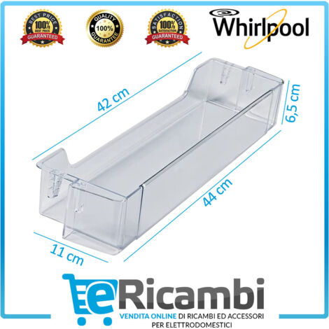Portabottiglie l=435mm 46x3879 per frigorifero Sauter
