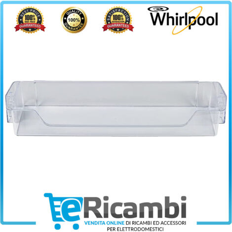 Portabottiglie Mensola Frigorifero Hotpoint Ariston Indesit Originale C00283225, Balconcino Cristal 410mm, Lunghezza Massima 440mm, Altezza 105mm | Leroy Merlin - Foto 7
