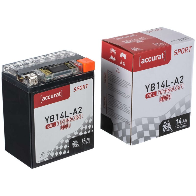 motorradbatterien YUASA YT12-BS 12V 10Ah