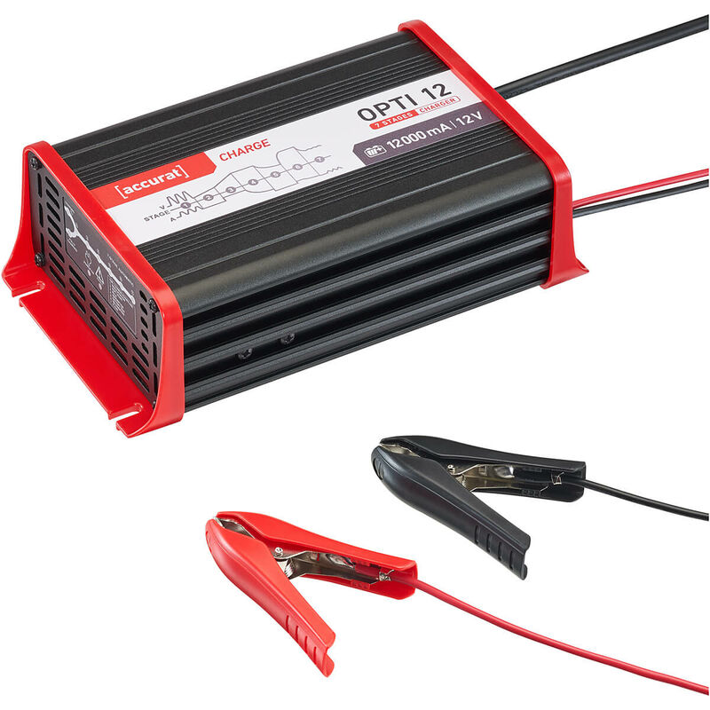 Dino-Kraftpaket Autobatterie-Ladegerät 12V/24V-10A, 136302, 12 V