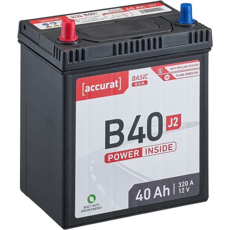 EXIDE Premium Asia EA456 12V 45Ah Blei-Säure Starterbatterie