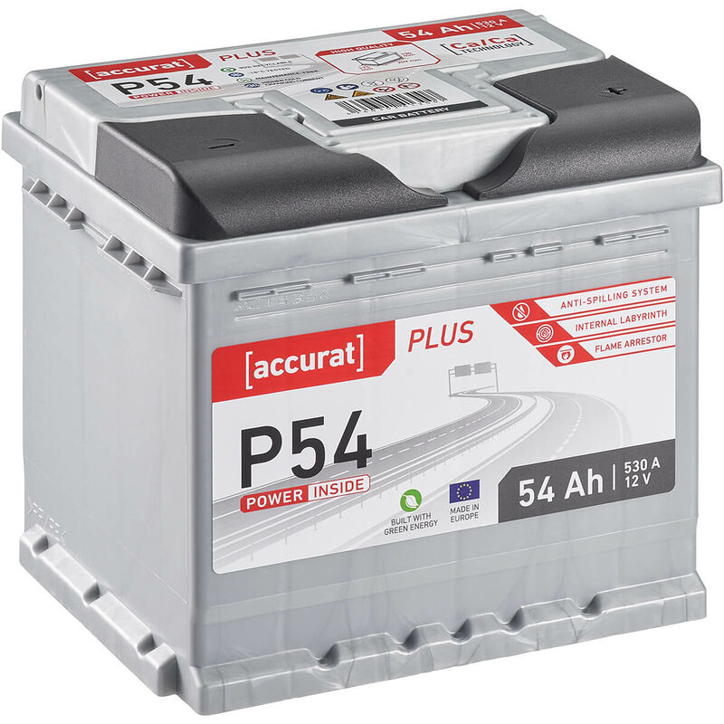 Autobatterie 55Ah +30% mehr Leistung Calcium 12V ersetzt 44Ah 45Ah 52Ah 54Ah