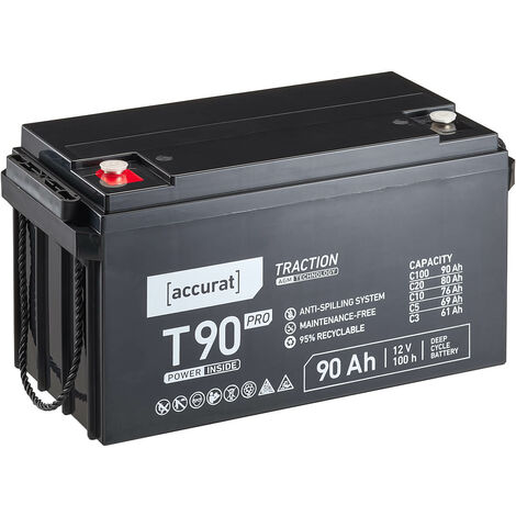 Universal Power AGM UPC12-50 12V 50Ah (C20) AGM Batterie Bleiakku