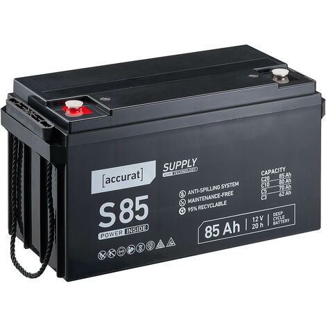 AGM-Batterie Caravan Edition 100Ah Versorgungsbatterie, 124,99 €