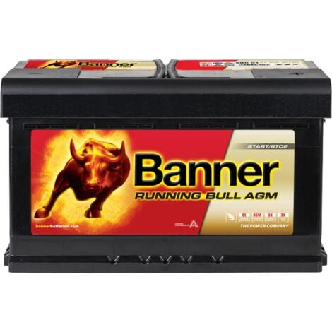 Banner Running Bull AGM 80Ah 58001 Autobatterie 12V