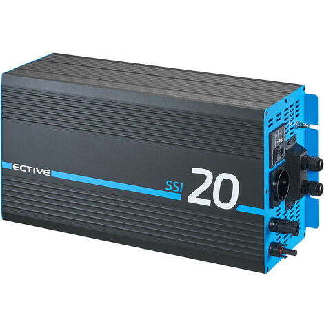 ECTIVE SSI 20 Solar Wechselrichter 12V 2000W Sinus Inverter MPPT  Photovoltaik PV