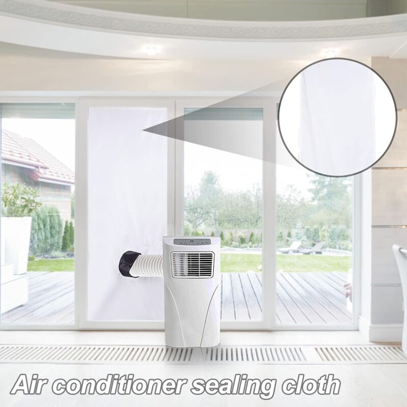 Joint De Fenêtre Pour Climatiseur Portable – Kit Universel 4 M, Fixation Adhésive, étanche à L’air Et à L’eau - 8
