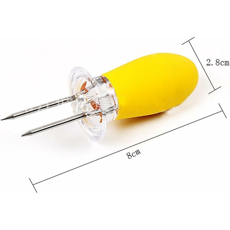 Fourchette à pommes de terre 16x avec 3 dents en acier inoxydable