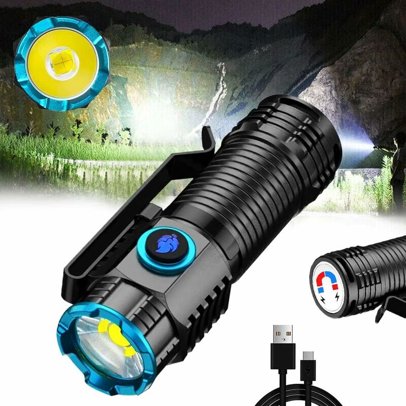 KAL-Lampe de Travail COB Rechargeable USB-C 450