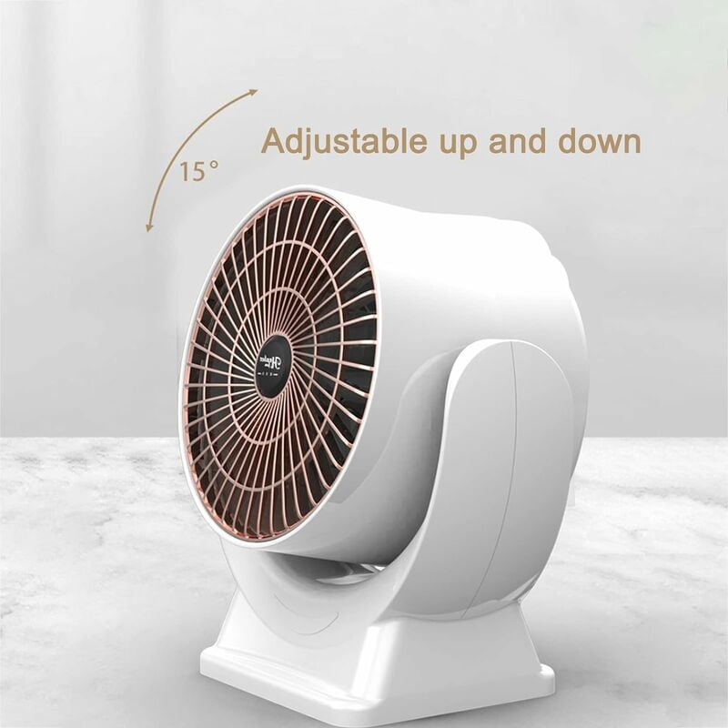 EU 220V-240V blanc - Mini ventilateur chauffe vent électrique
