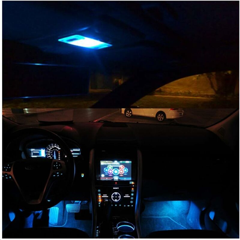 Ampoules LED GLL C5W 31mm | 8 SMD 200 Lumens | 6500K Blanc | Pour Plafonnier Voiture Et Plaque Immatriculation