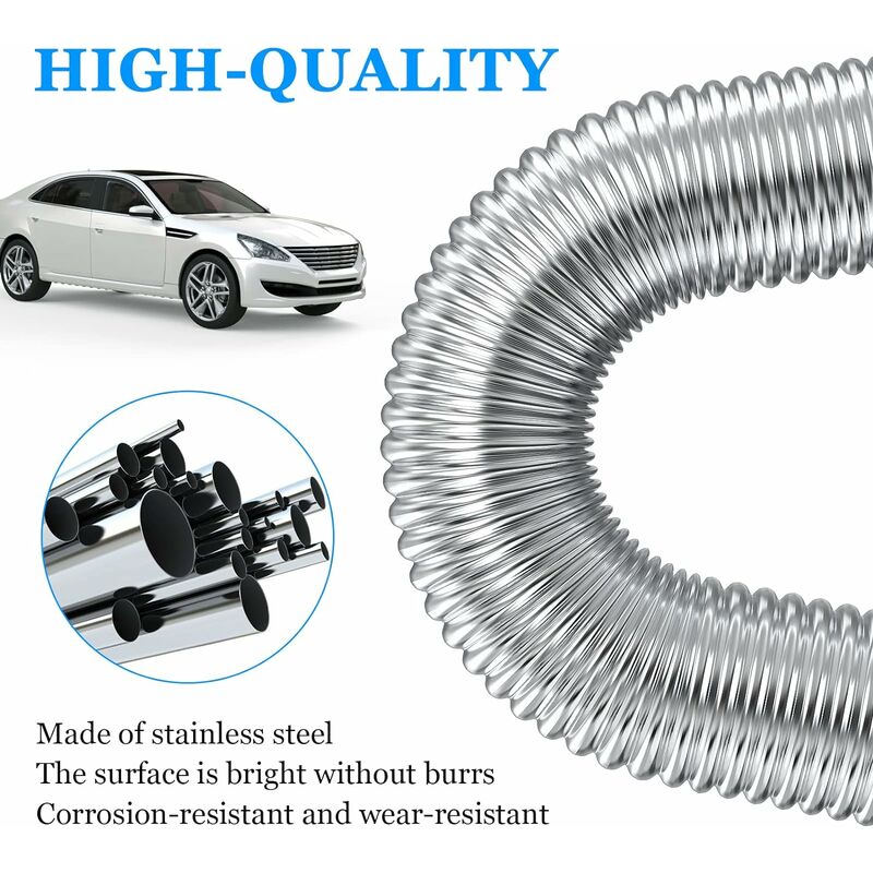 Tuyau D'échappement D'acier Inoxydable 120cm SWAGX