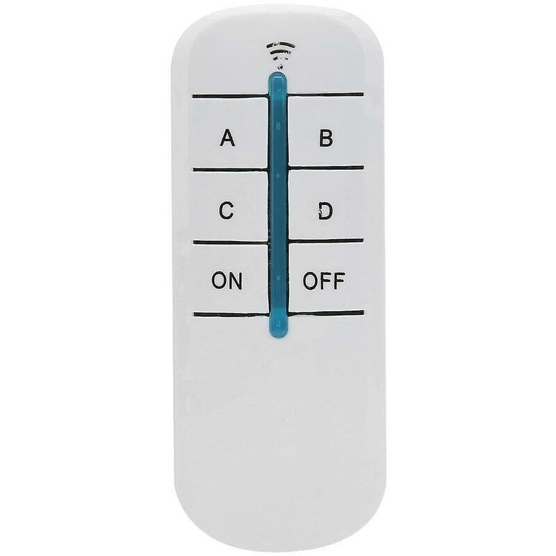 Way Tru00e5dlu00f6s Fju00e4rrkontrollbrytare 220V Digital Vu00e4ggmottagare Su00e4ndarmodul Fju00e4rrvu00e4ggbrytare+Mottagarsu00e4ndare Fu00f6r Lampor