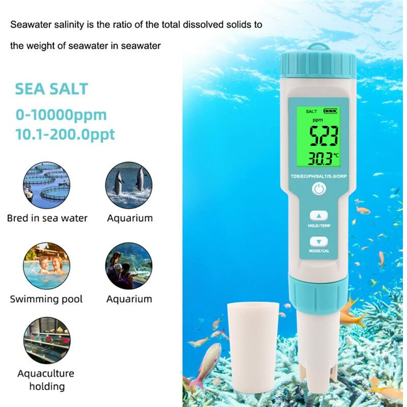 PH-Mètre, Testeur PH Mètre 5 En 1 PH/TDS/EC/ORP/Tempmètre, Testeur De Moniteur De Qualite De Leau Pour Piscines Culture Hydroponique Eau Potable Aquariums 92063724 PH-Mètre, Testeur PH Mètre 5 En 1 PH/TDS/EC/ORP/Tempmètre, Testeur De Moniteur De Qualite De Leau Pour Piscines Culture Hydroponique Eau Potable Aquariums 92063724