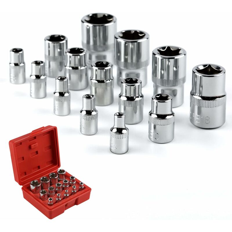 Coffret Douille Poids Lourd 10PCS Haute Qualité KRAFTMULLER, Acier