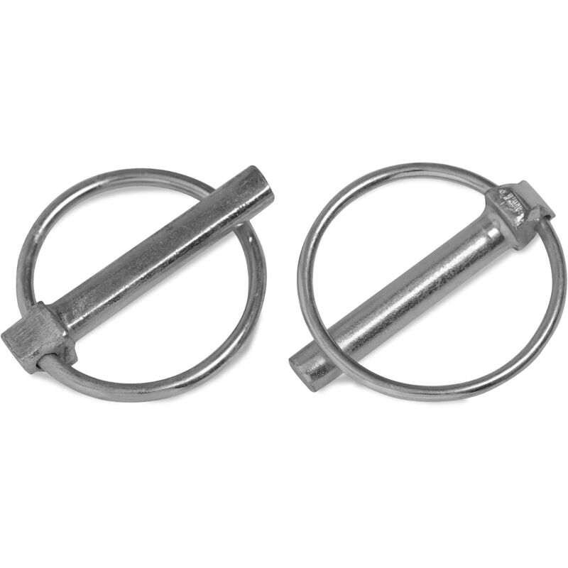 Lot De 10 Goupilles à Chevilles 45 Mm - Tête Ronde, Extrémité Chanfreinée - Marque Uxcell