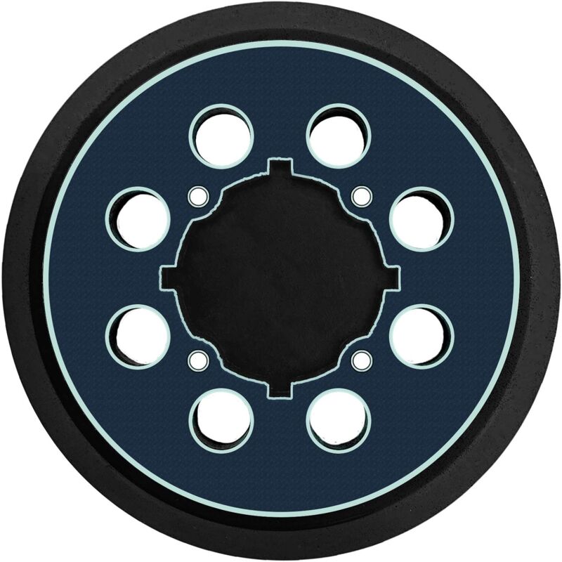 6 Pouces 6 Trous Disque De Ponçage Pad Support Ponceuse Crochet Et