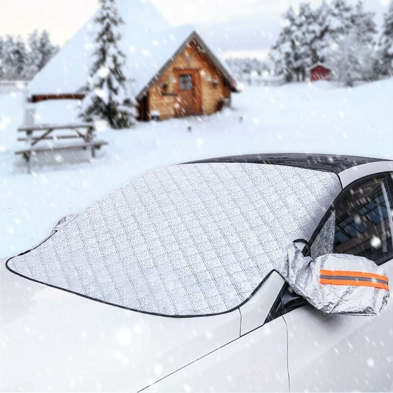 Pare-soleil avant Anti-pluie et Anti-gel pour voiture, protection  magnétique contre la neige et le gel