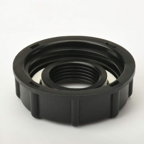 Adaptateur De Sortie Pour Cuve IBC 80mm Vers Filetage S60x6 - Pour Réservoirs De 640L à 1000L
