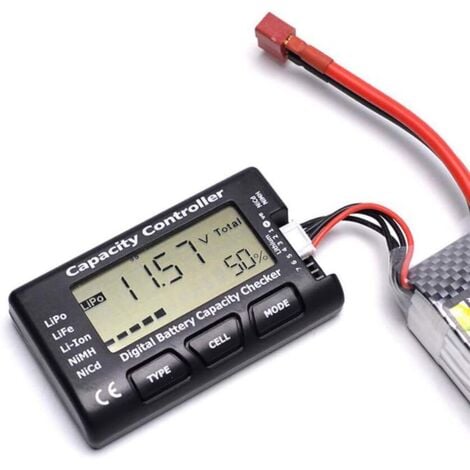 Tester La Capacité De La Batterie Numérique, Capacité De La Batterie De