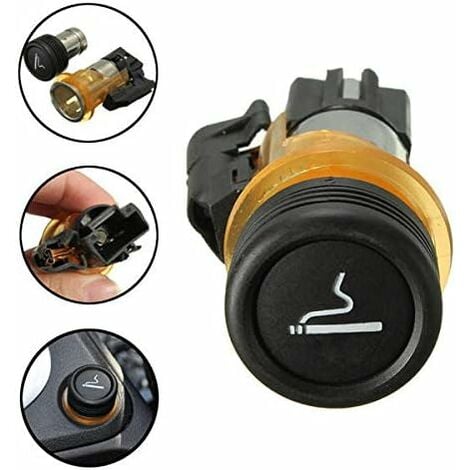 Allume-Cigare De Voiture Et Boîtier Cig Compatible avec Peugeot 206 308 406 607